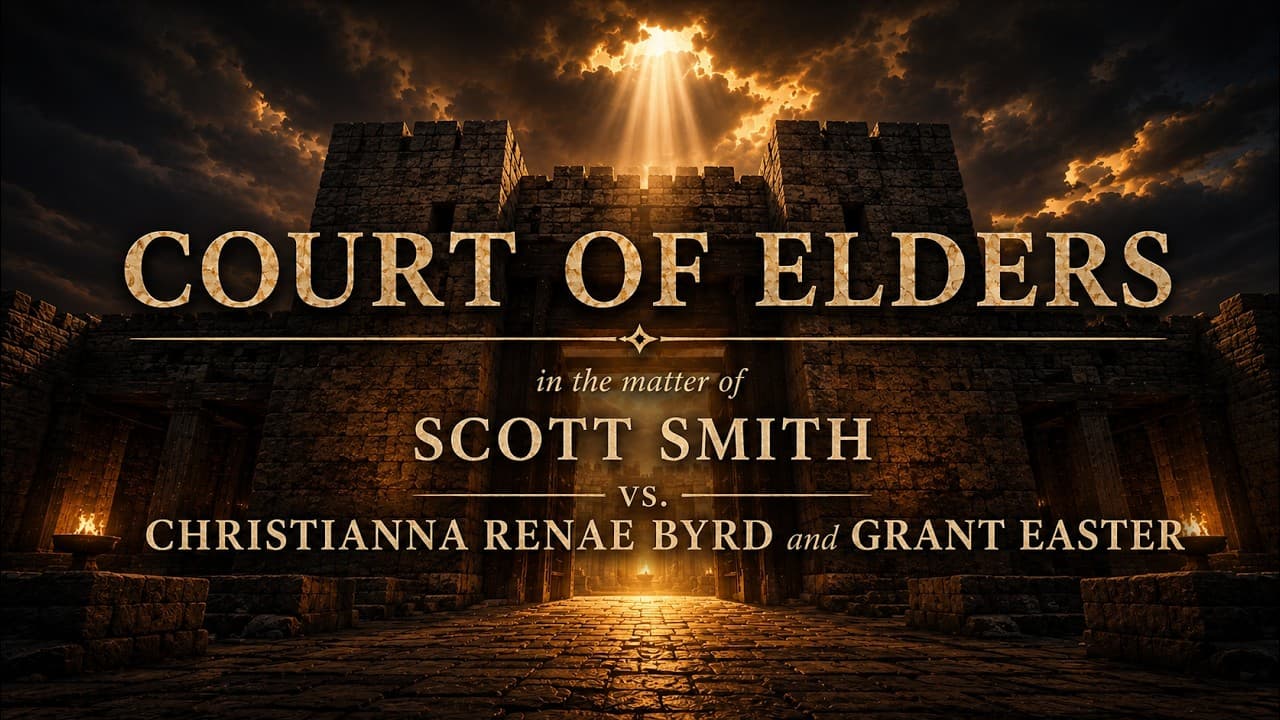 Court of Elders' Judgment in the matter of Scott Smith v Christianna Renae Byrd and Grant Easter