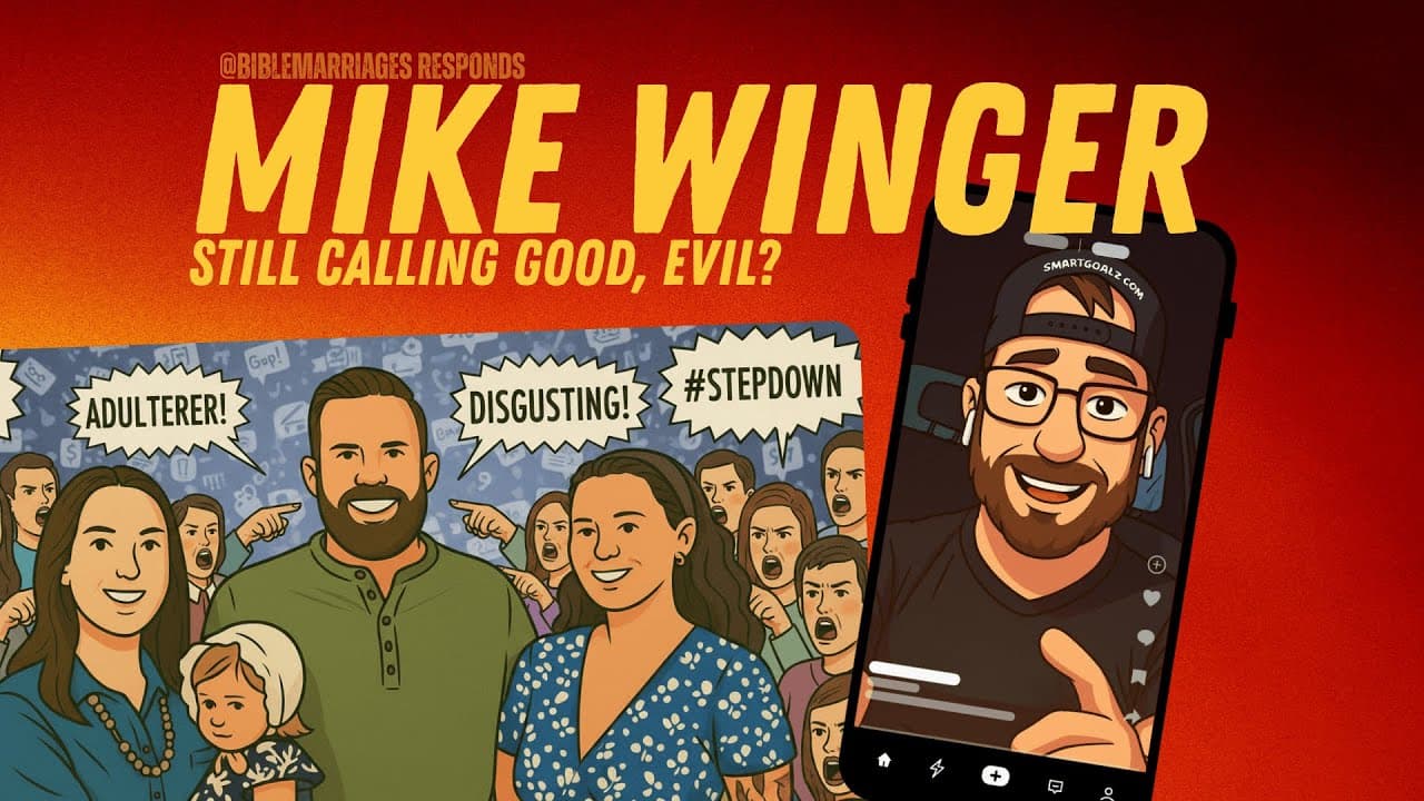 Is @MikeWinger still calling sin, what is lawful (polygyny)?